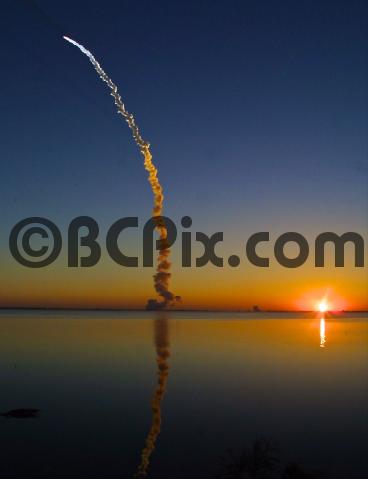 Product picture Space Shuttle sunrise blast-off