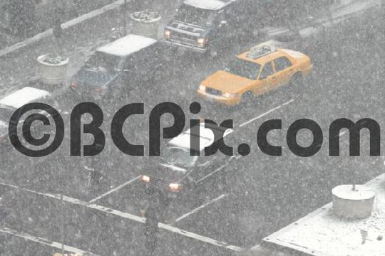 Product picture Snowy afternoon on Park Avenue, NYC