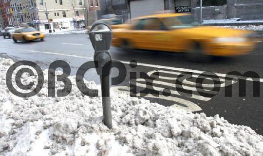 Product picture A NY Taxi and a parking meter