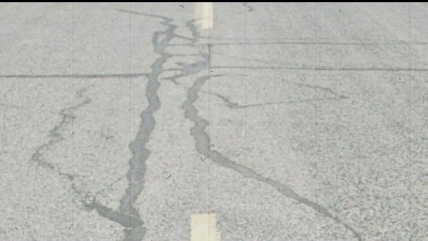 Product picture Utah Highway footage, flickering film